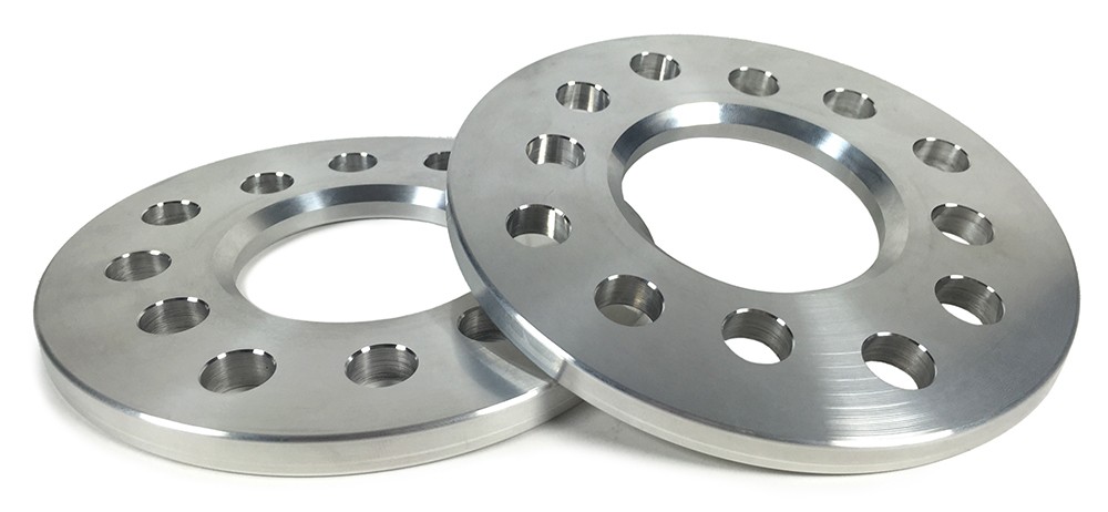 4pc 3/8 inch 5x4.5 Wheel Spacers 5 lug Flat Billet Spacer T6061 Forged