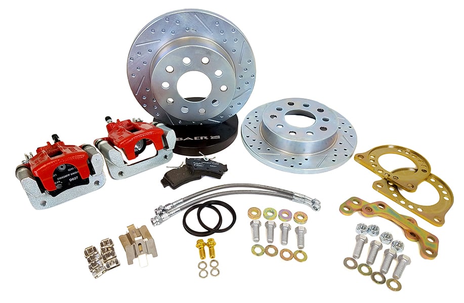 10.50" Classic Series (Non-Staggered Shocks) Brake System  