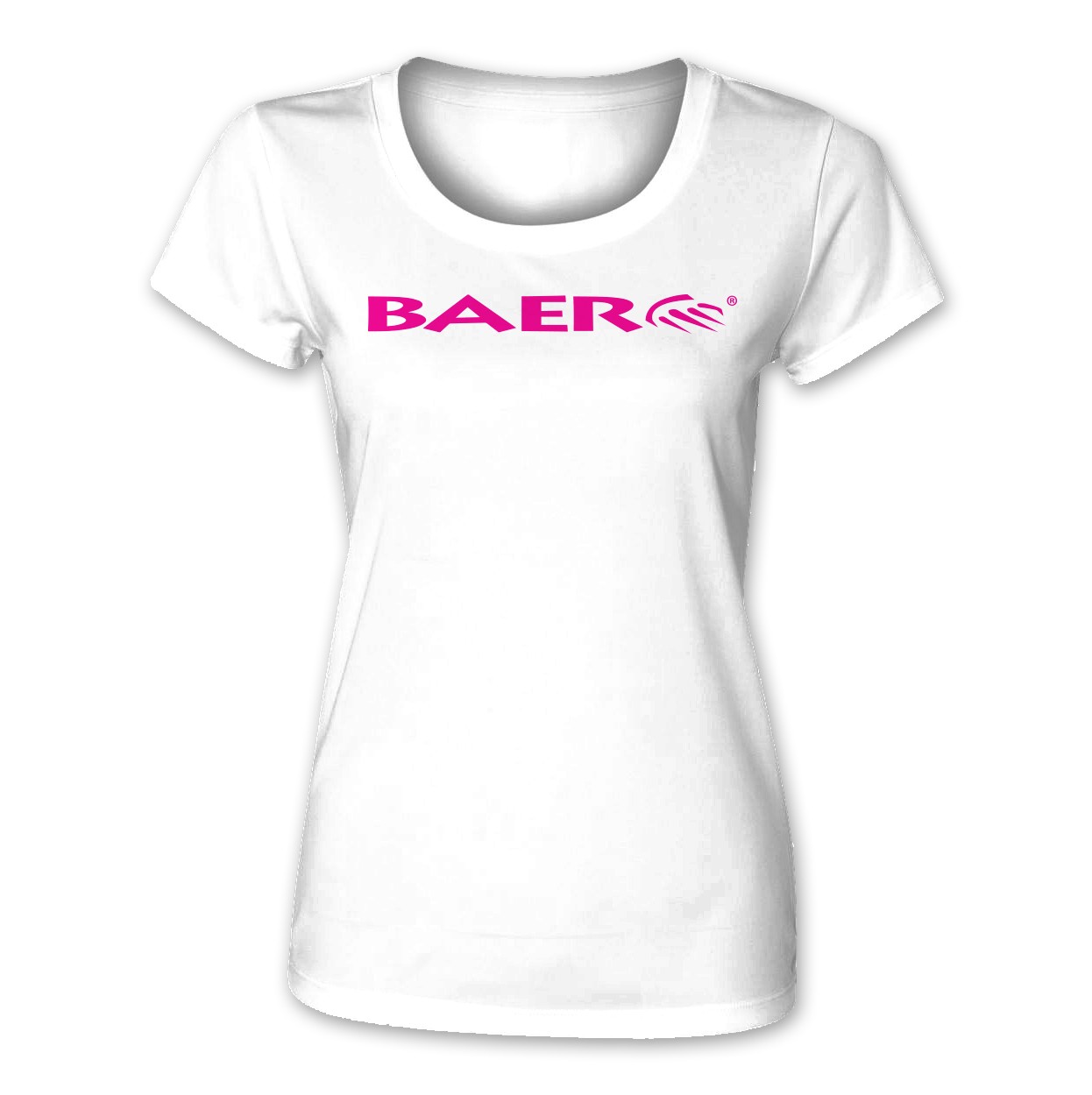 Womans Baer Claw Shirt on White